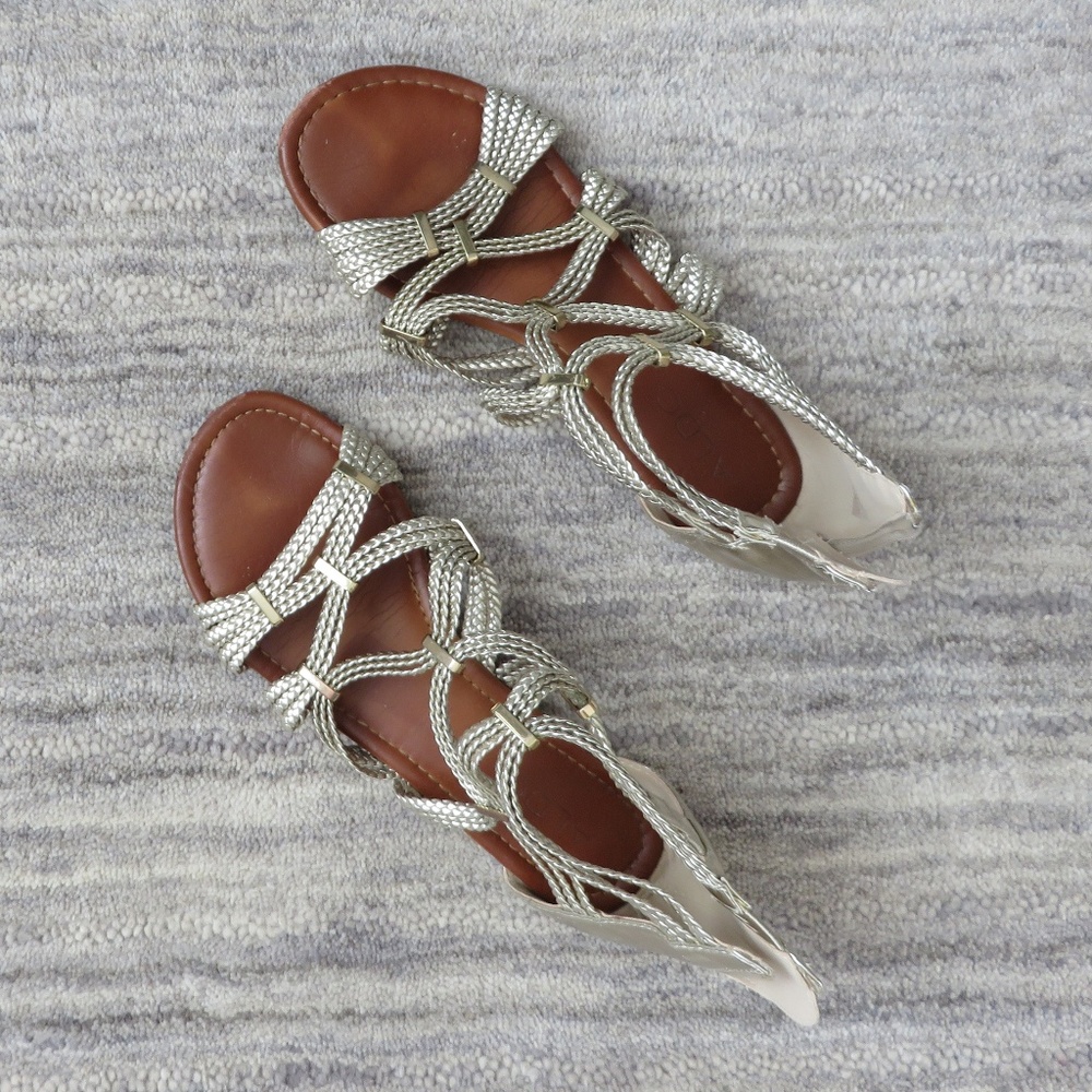 Aldo | Gold Gladiator Sandal